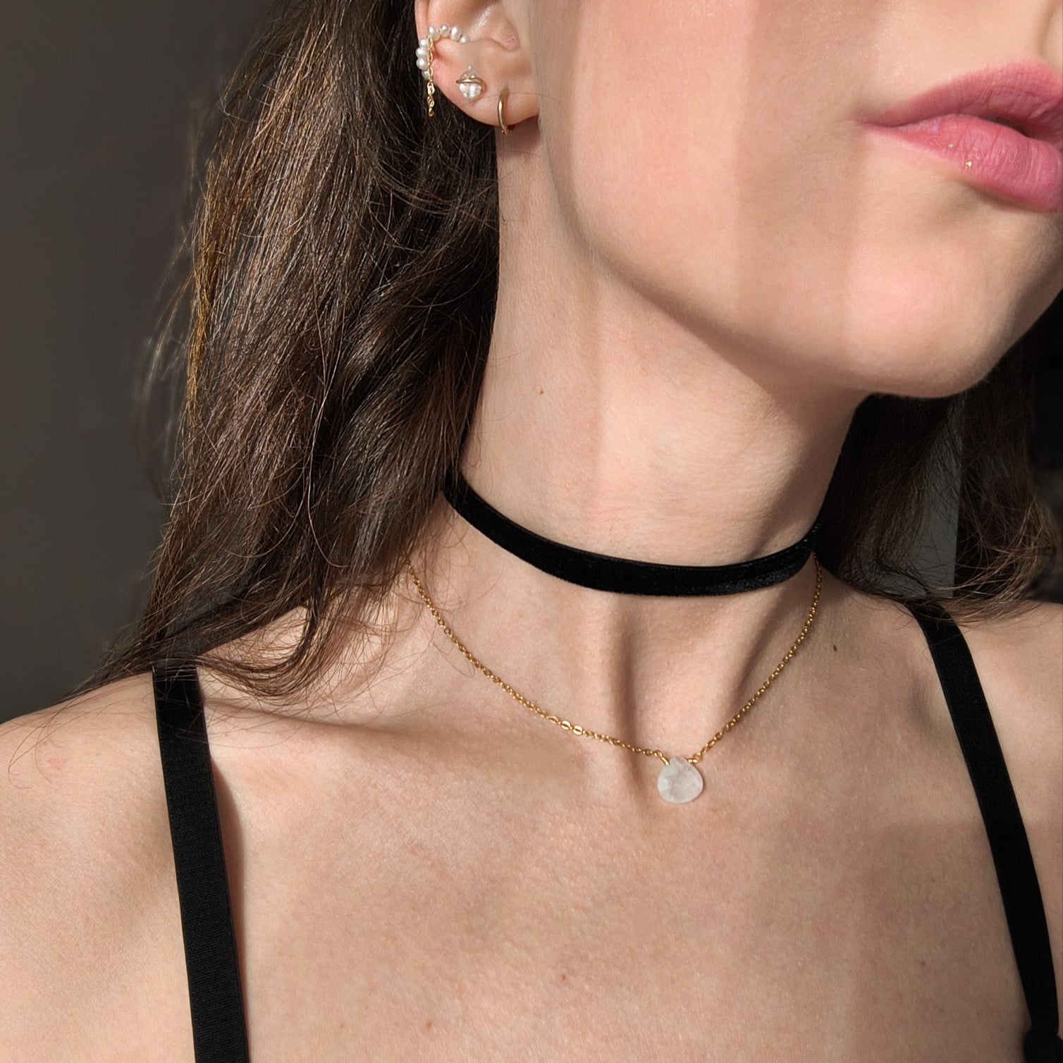 Velvet choker – By Isabelle Design - Main Image