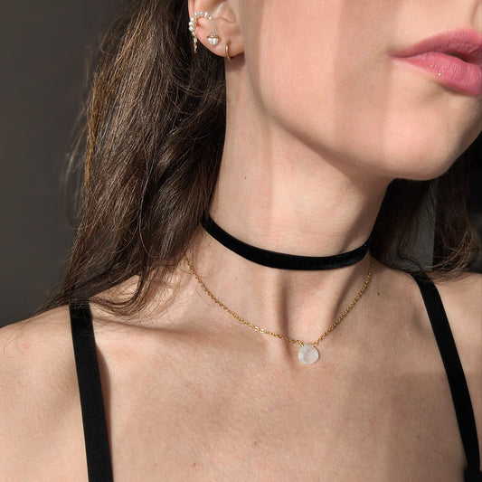 Velvet choker