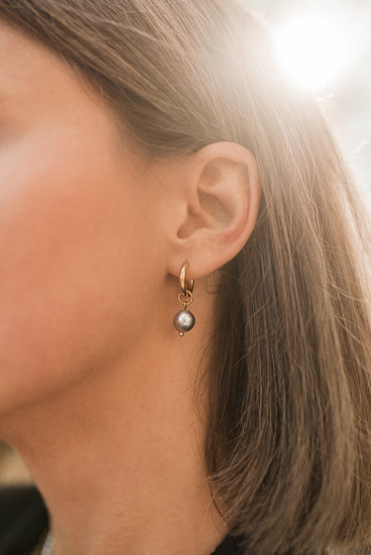 Náušnice Nerida - zlaté