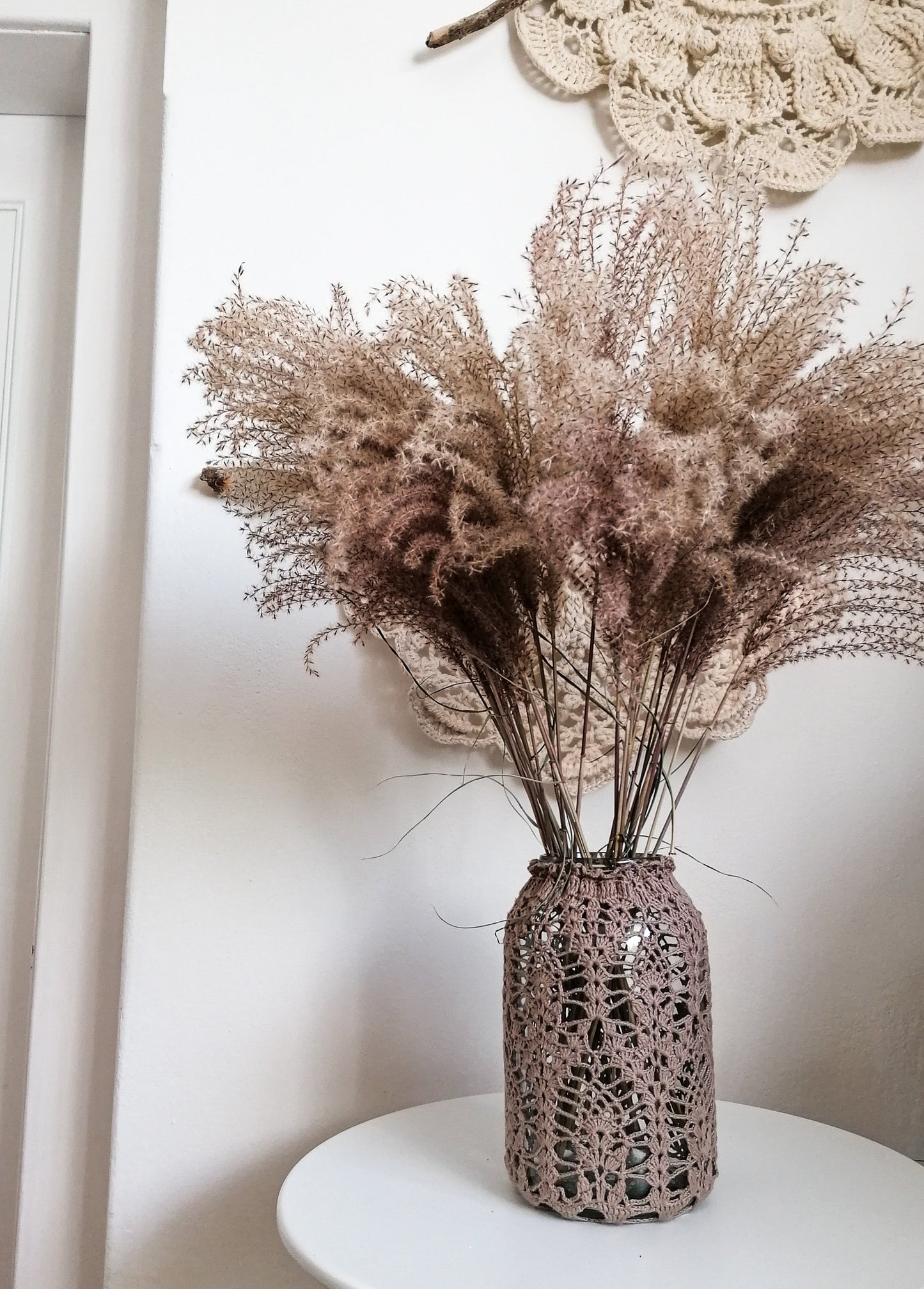 Giant lacy lantern or vase