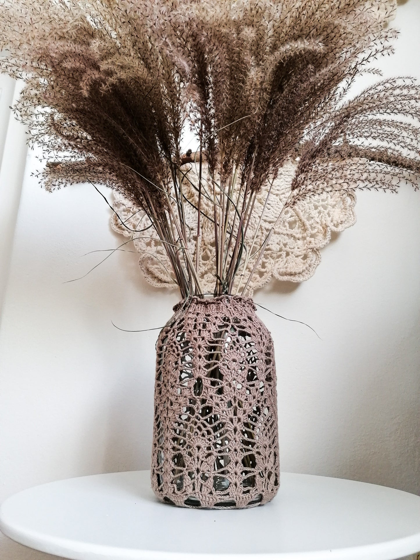 Giant lacy lantern or vase