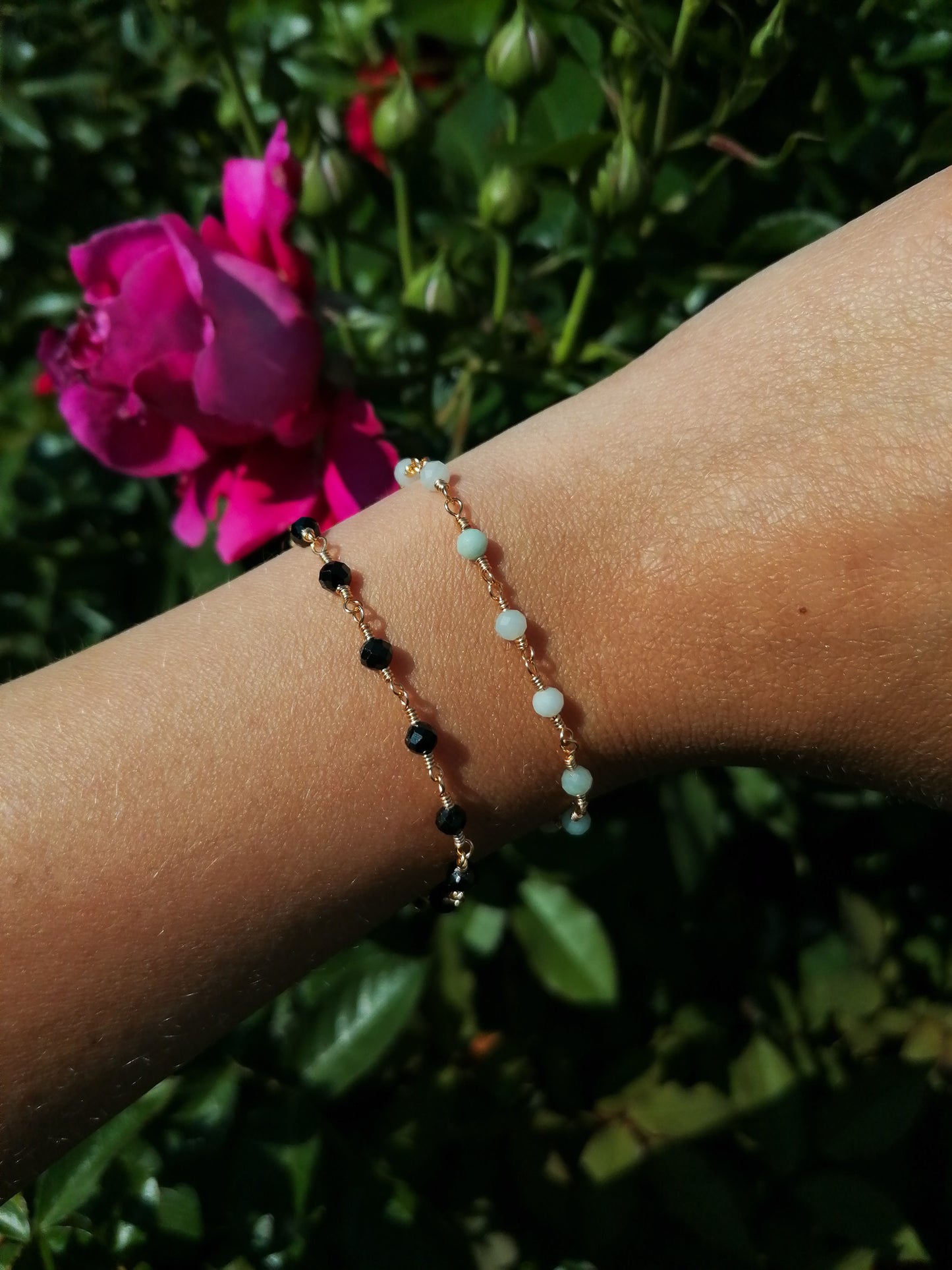 Monaco bracelet - russian amazonite