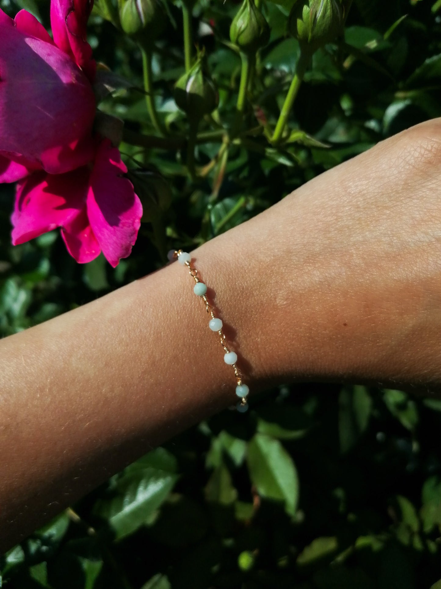 Monaco bracelet - russian amazonite