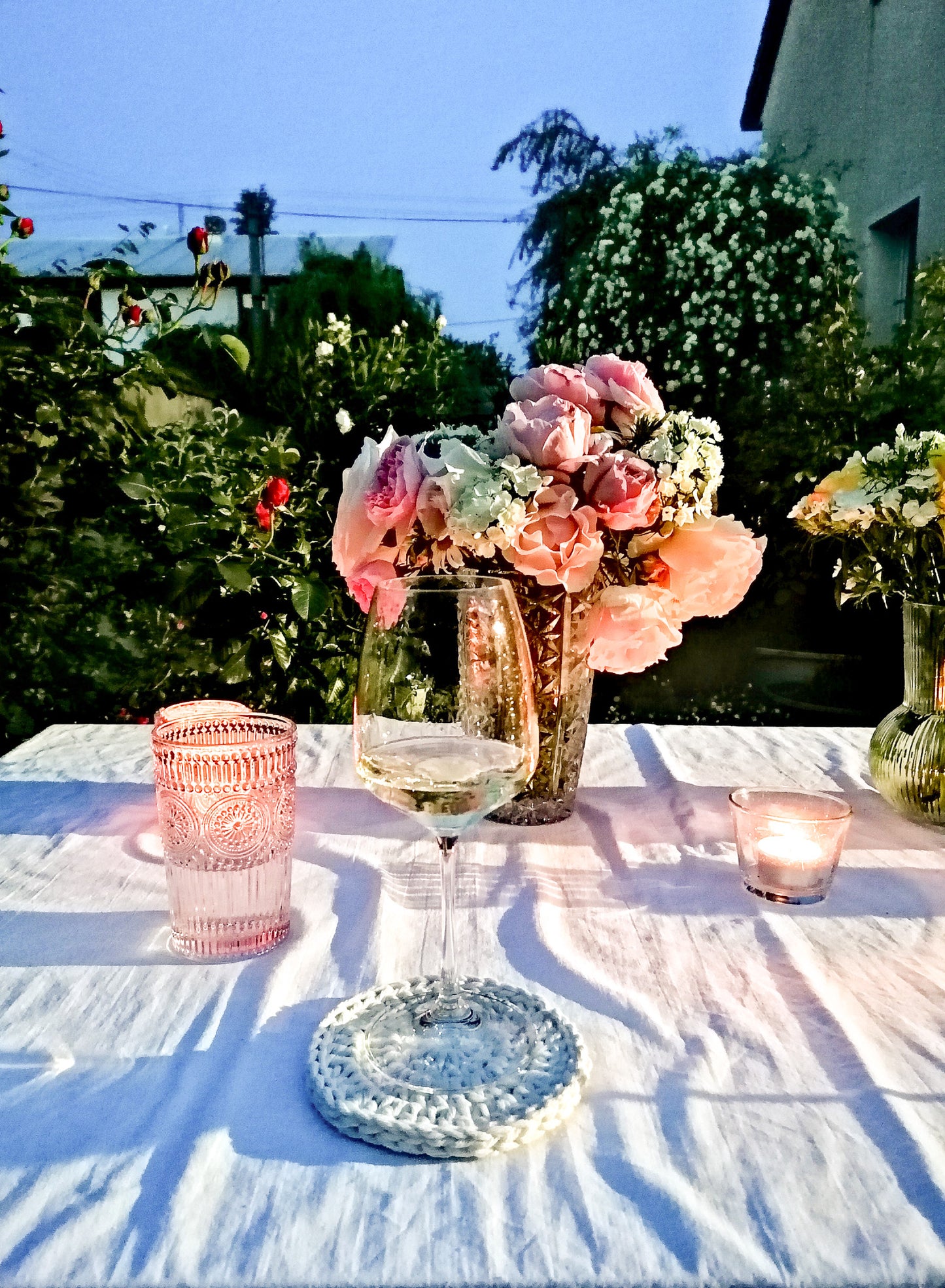 Coasters made of plastic