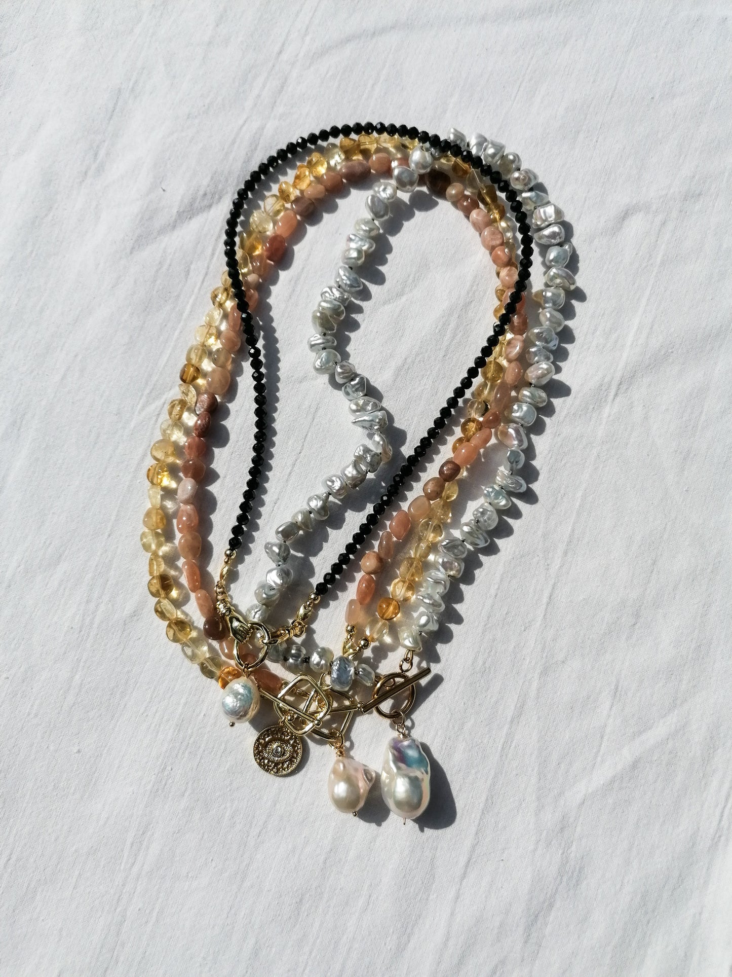 Sunstone necklace