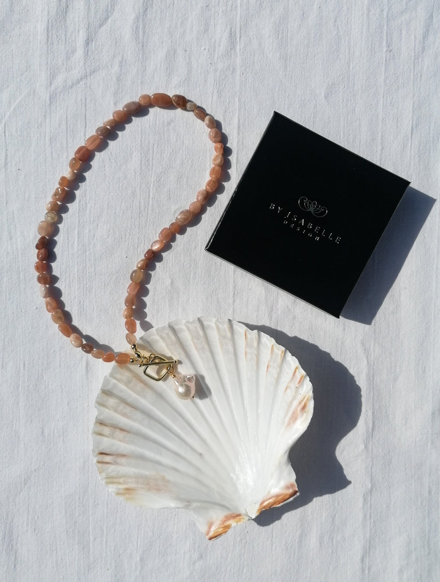 Sunstone necklace