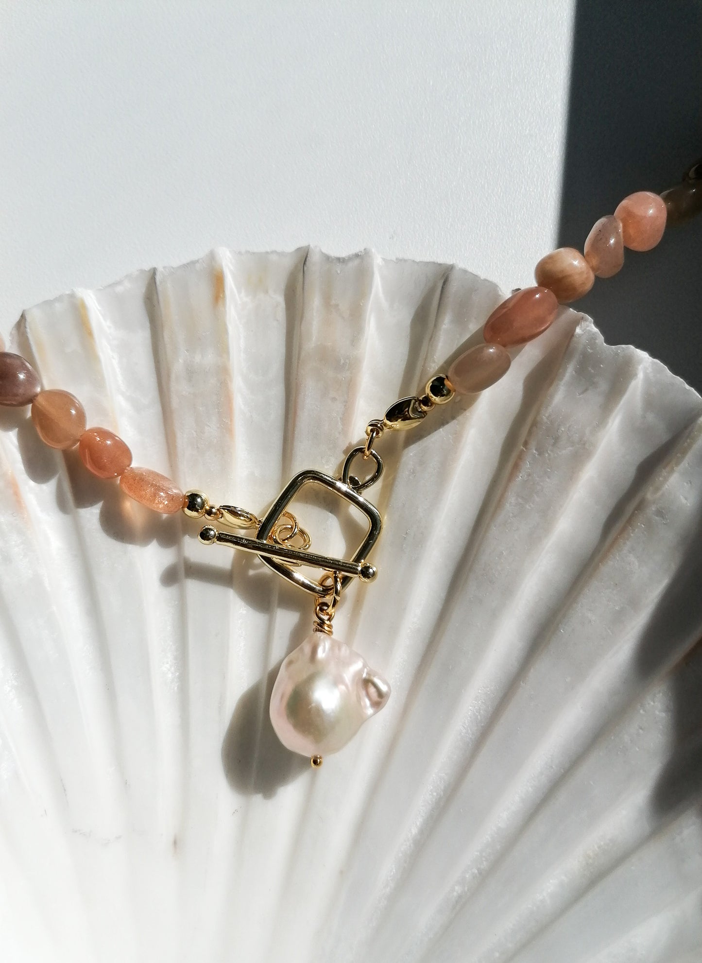 Sunstone necklace