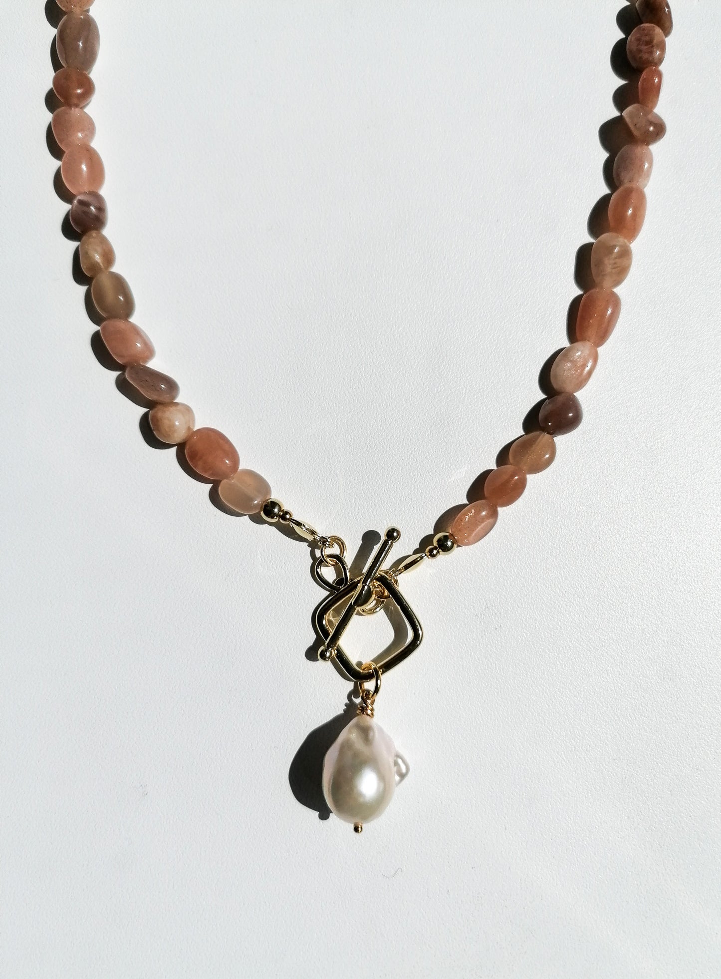 Sunstone necklace