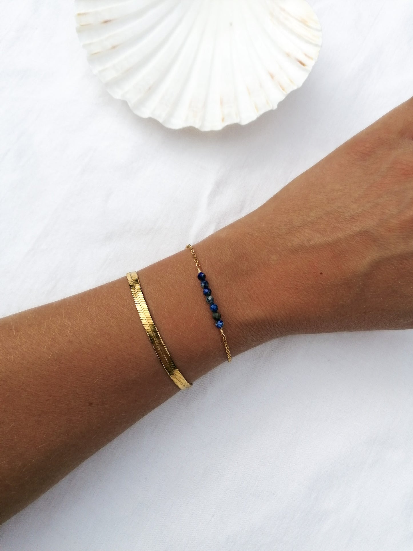 Armband mit Lapislazuli