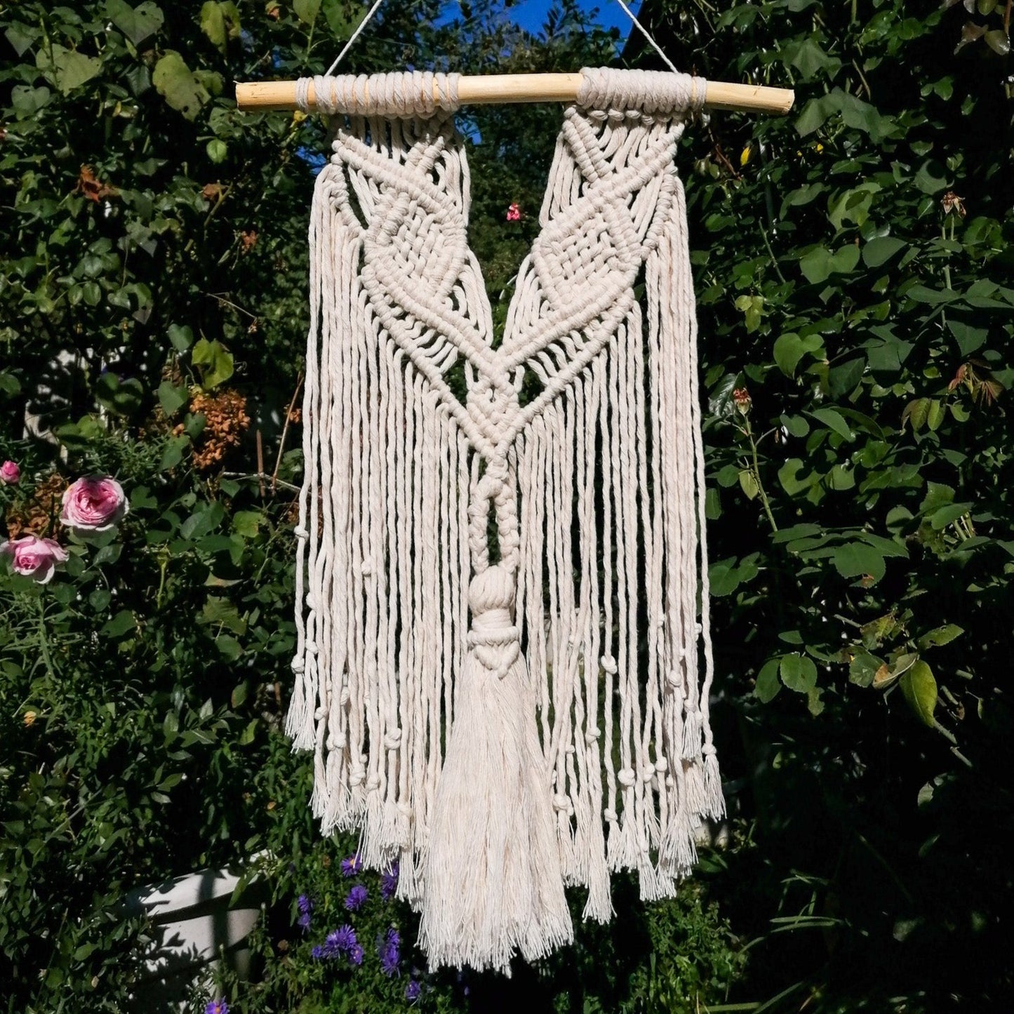 Macramé wall hanging