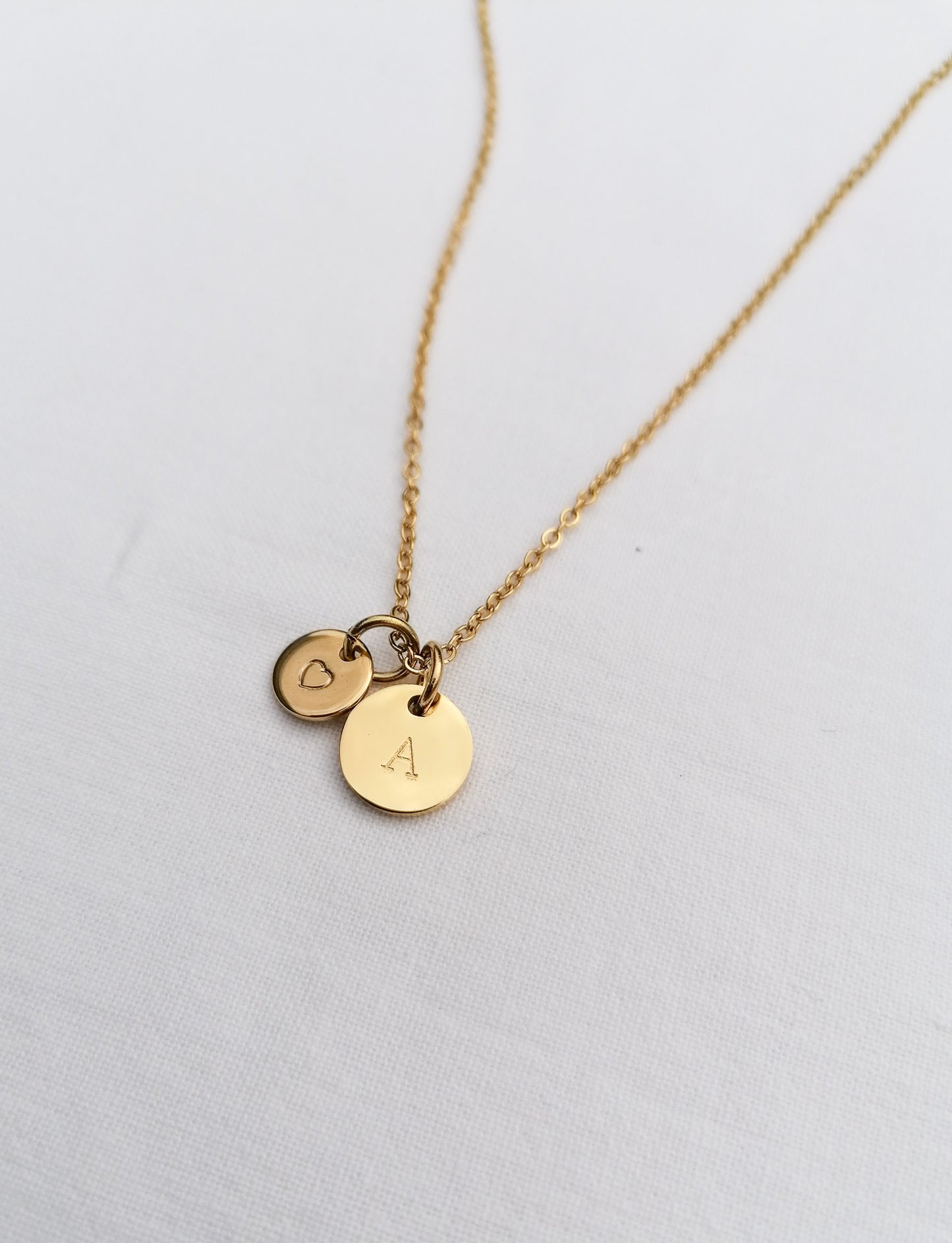 Multiple initial necklace