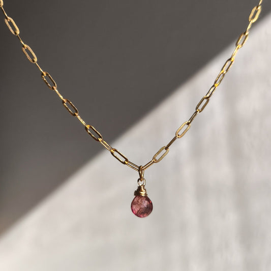 Tourmaline necklace