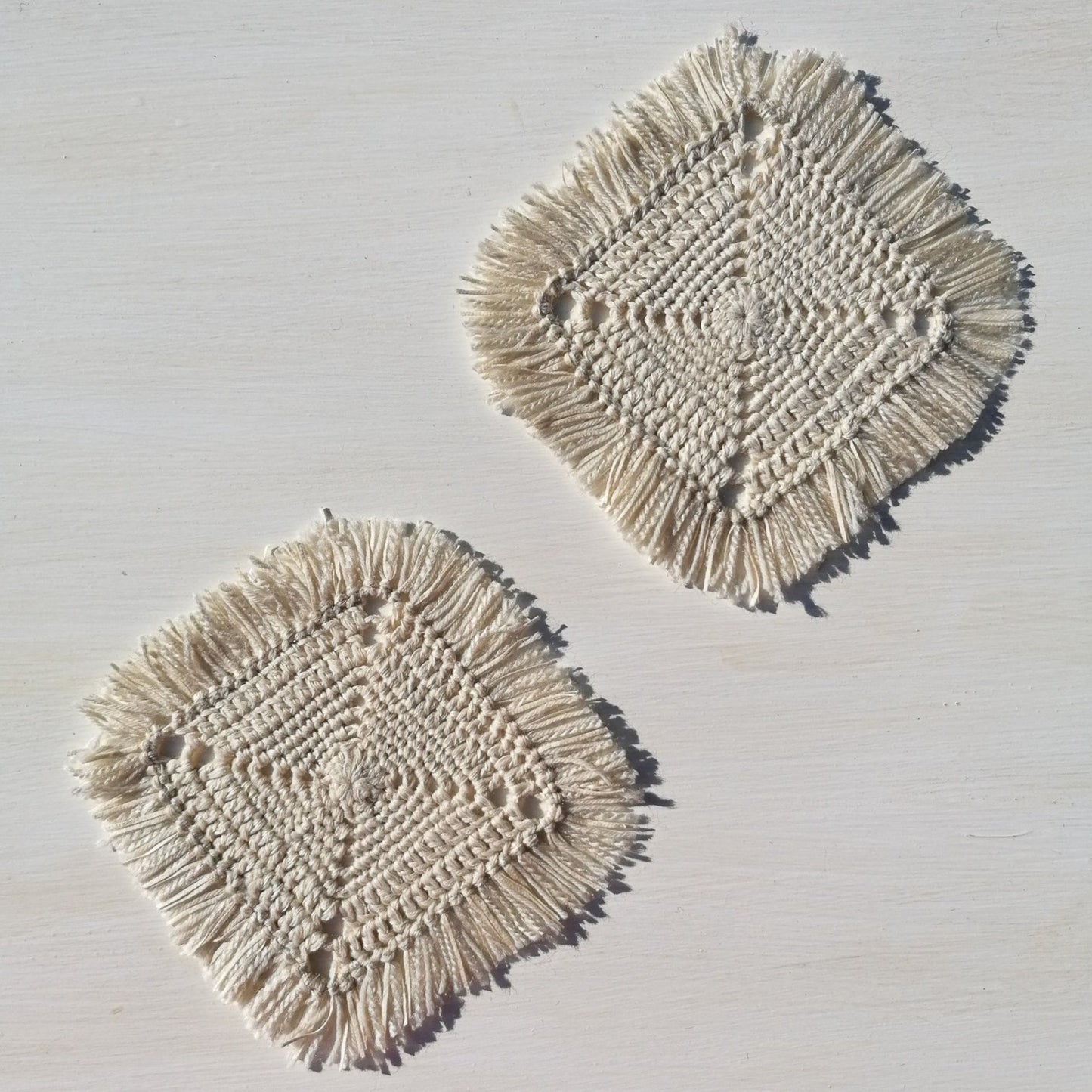 Cup coaster set - beige