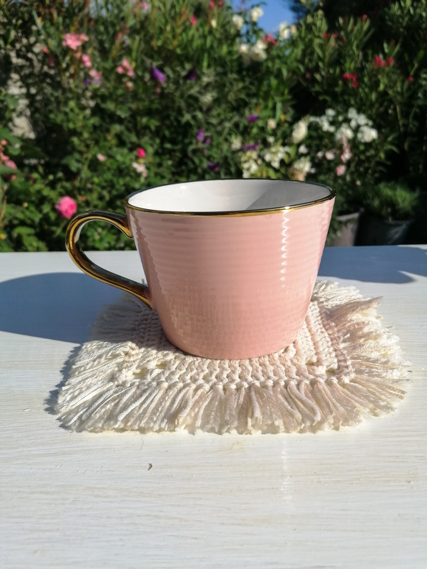 Cup coaster set - beige