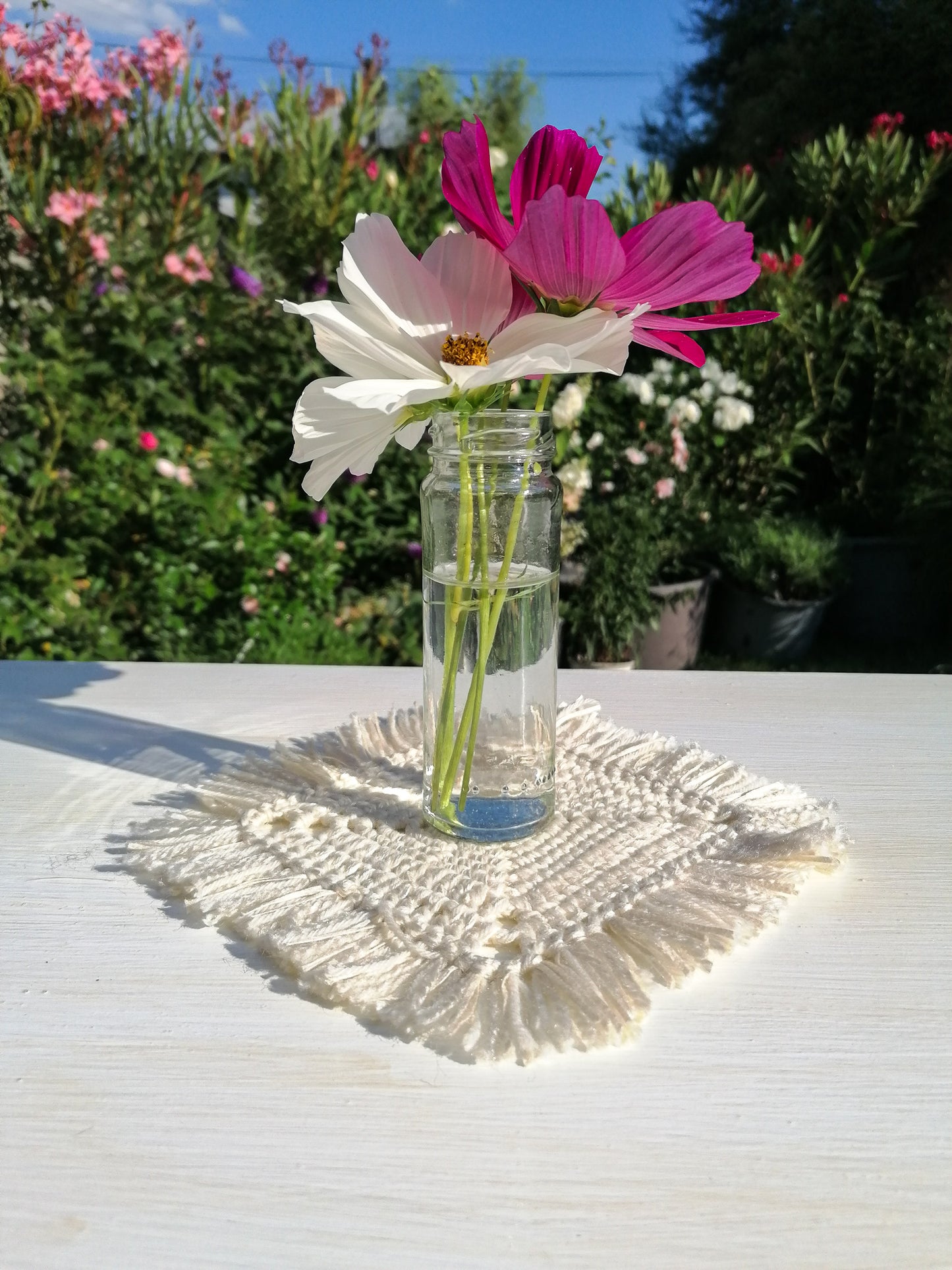 Cup coaster set - beige