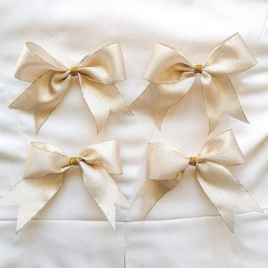 Golden bows