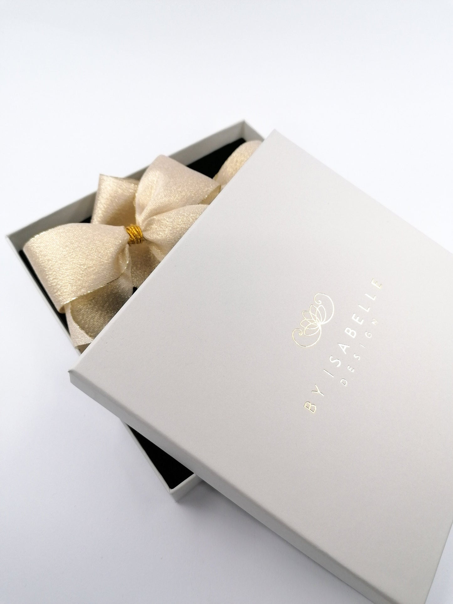 Gold bow ornaments