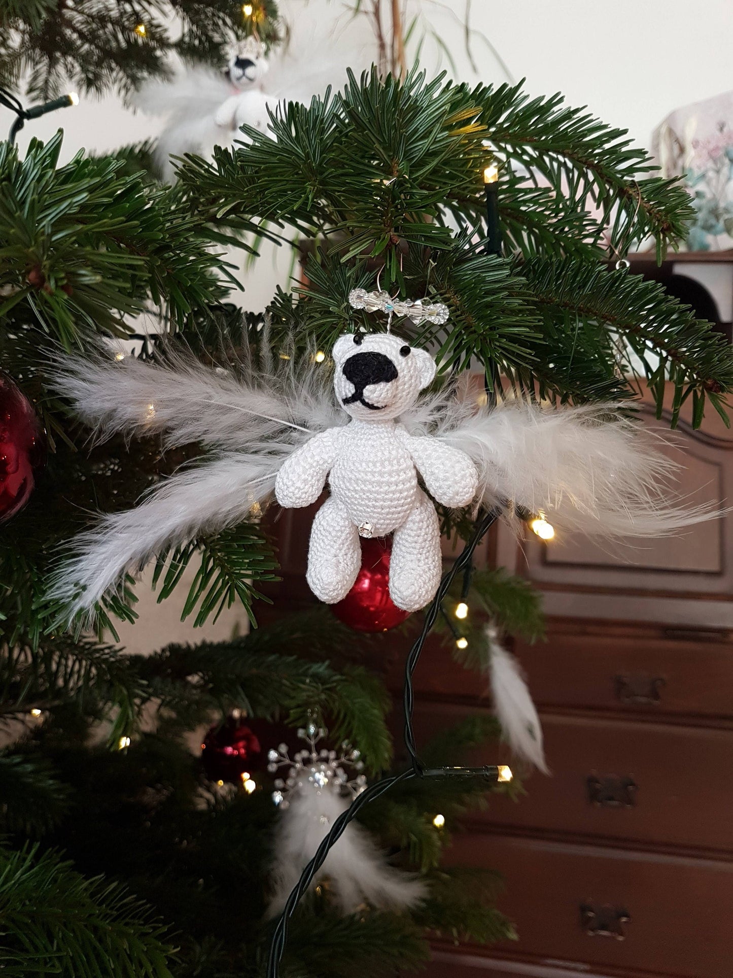 Angel teddy bear
