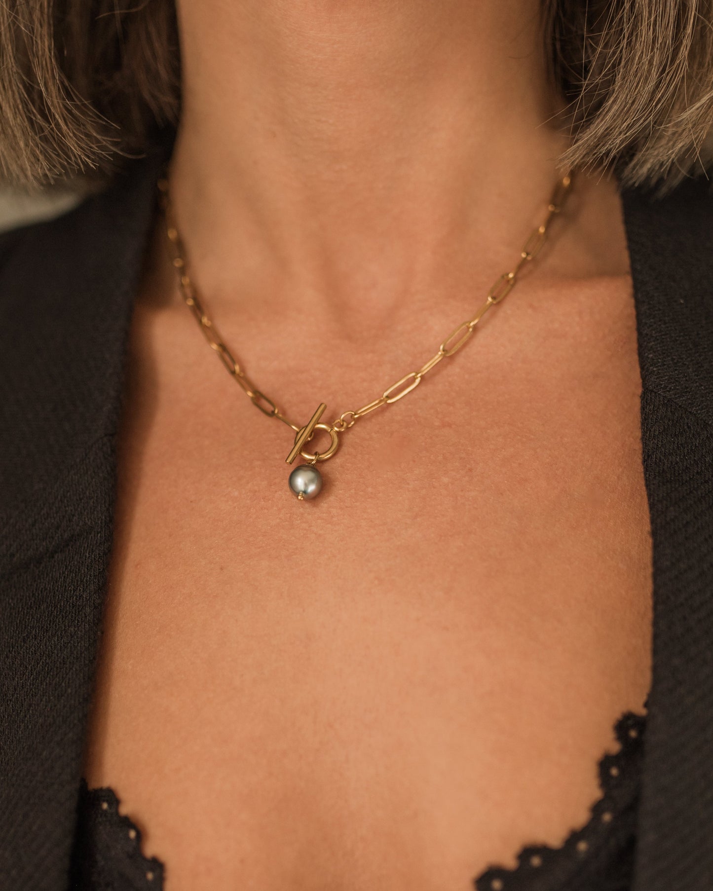 Náhrdelník Nerida - zlatý