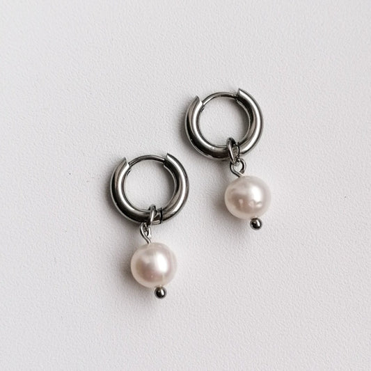 Petite earrings - silver