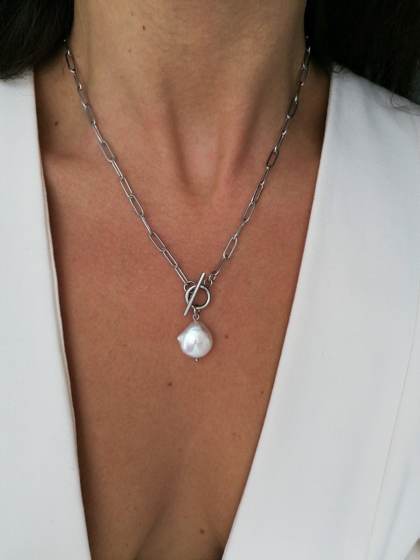 Trinity necklace - silver