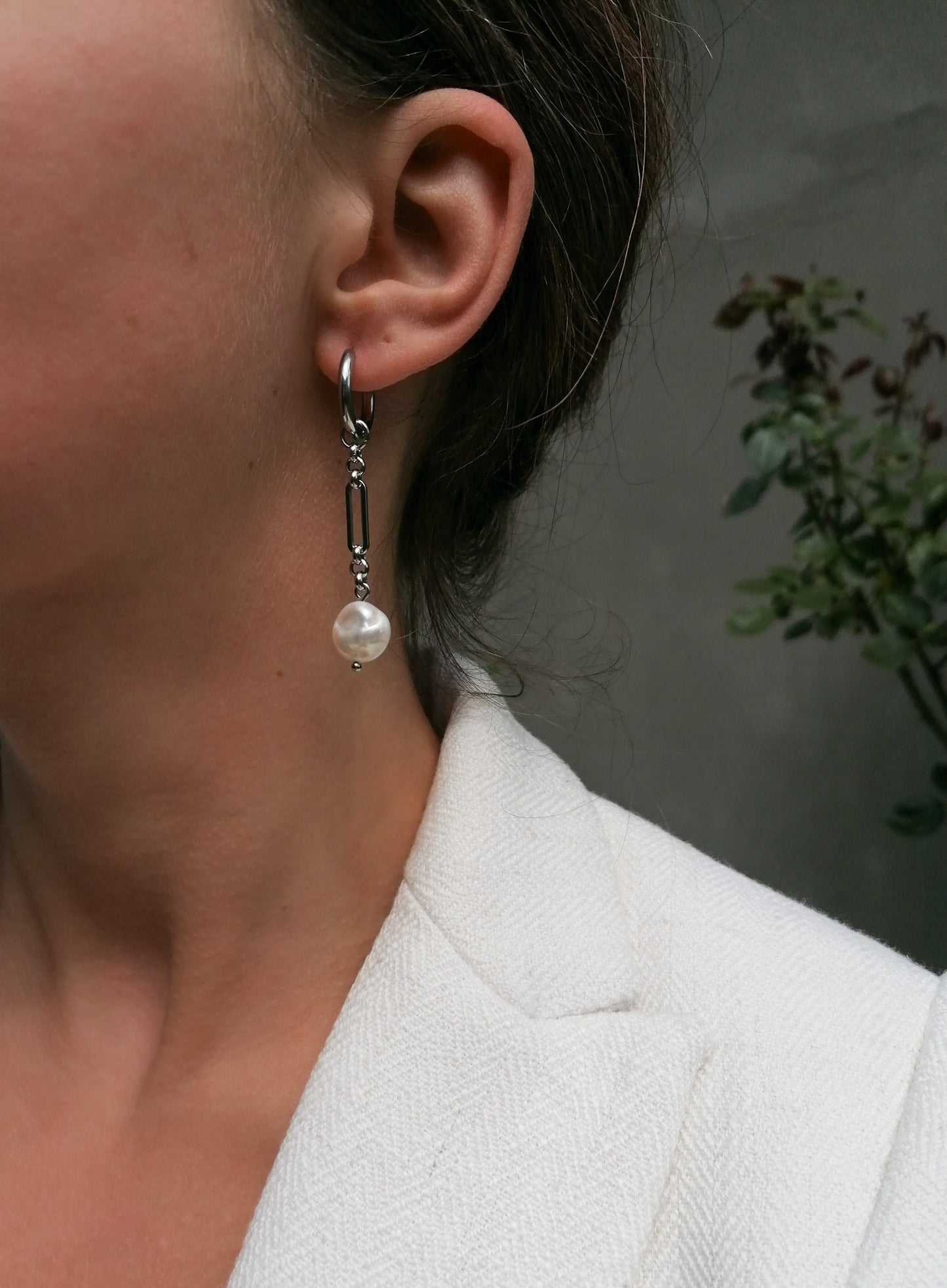 Giselle earrings - silver