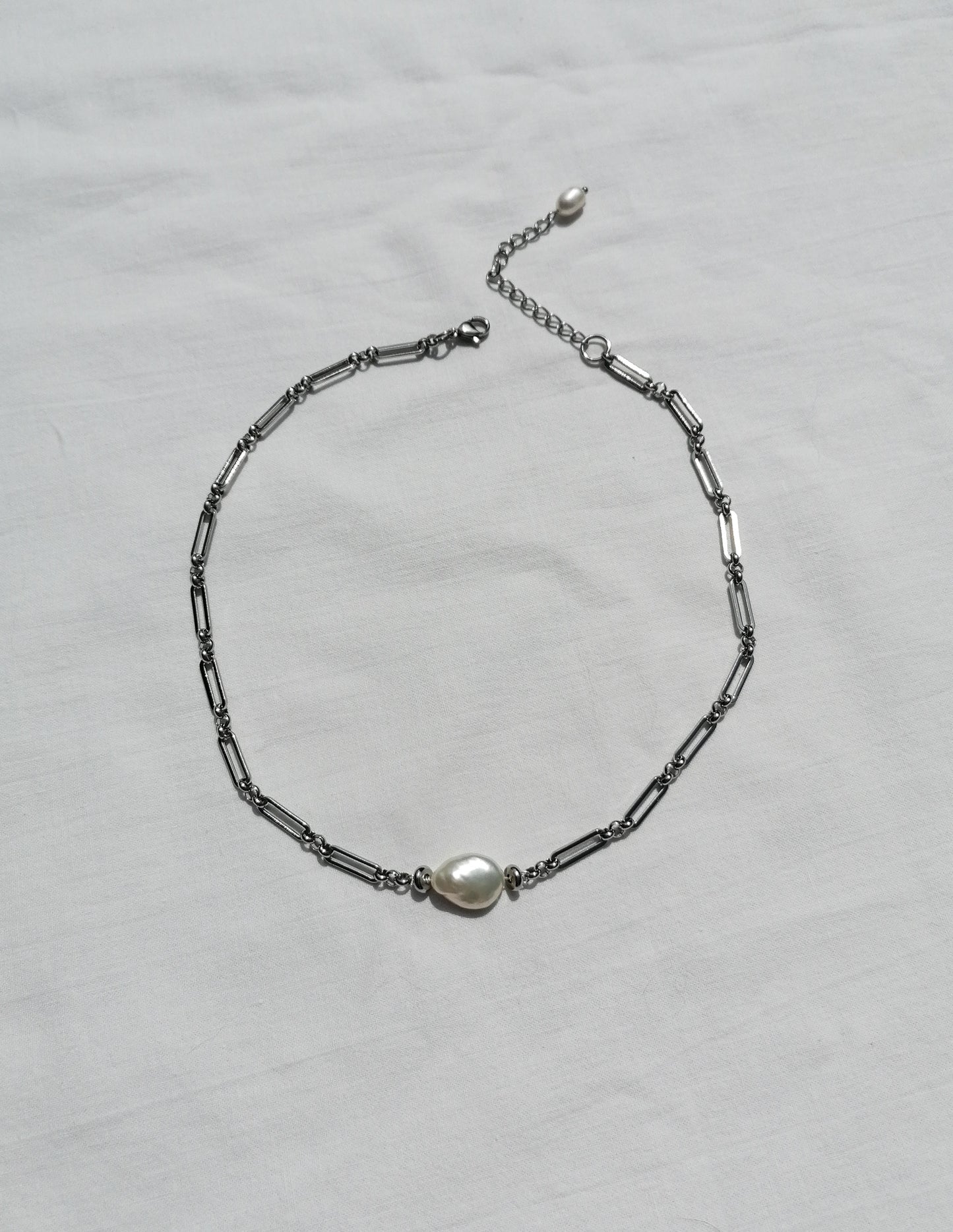 Giselle necklace - silver