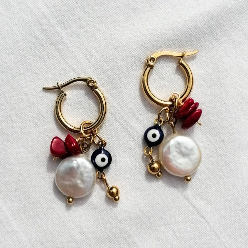 De la mer earrings