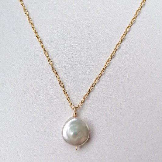 Elektra necklace - gold filled