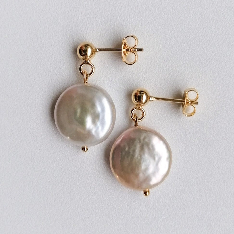 Elektra earrings - gold filled