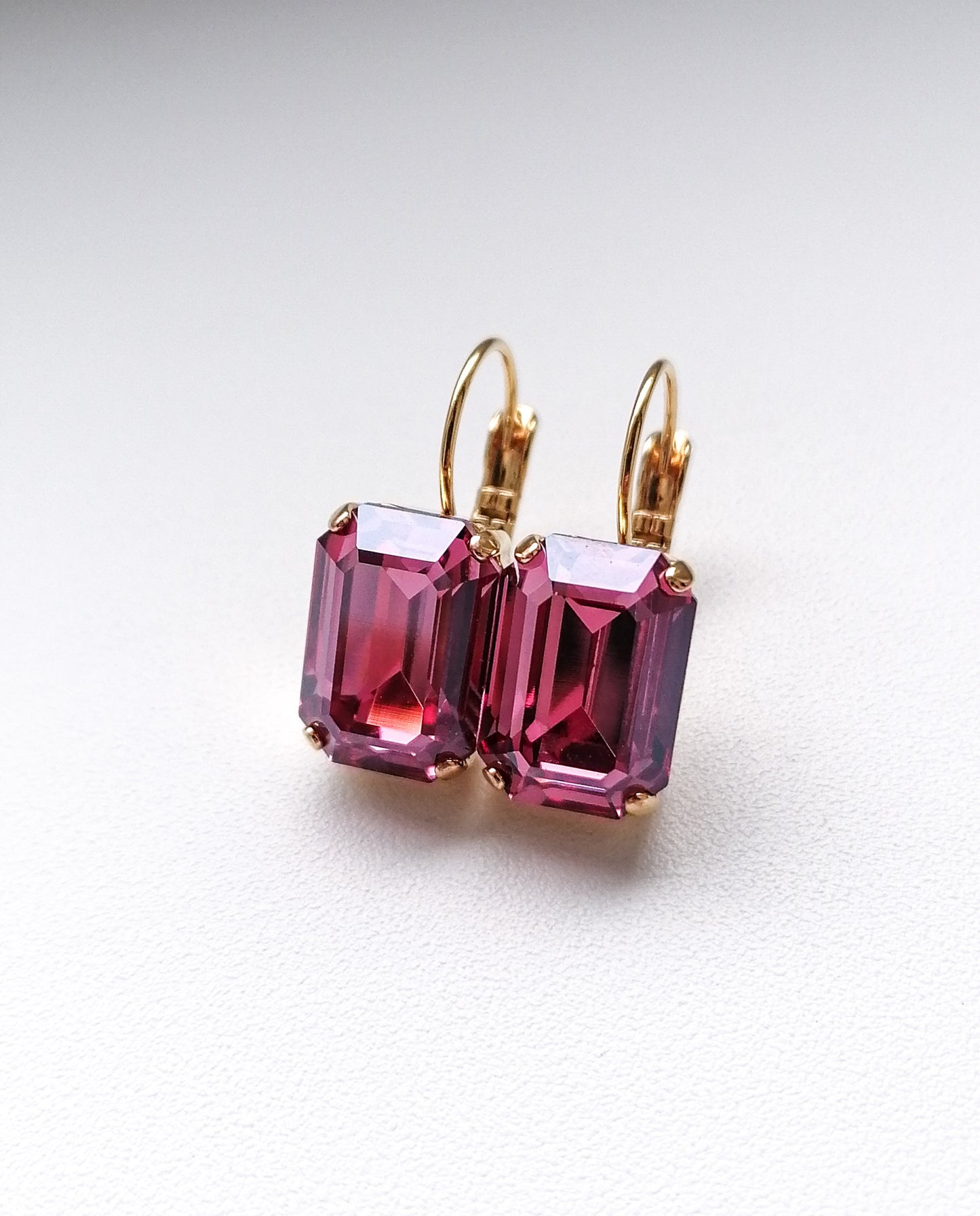 Nova earrings - rosé diamond