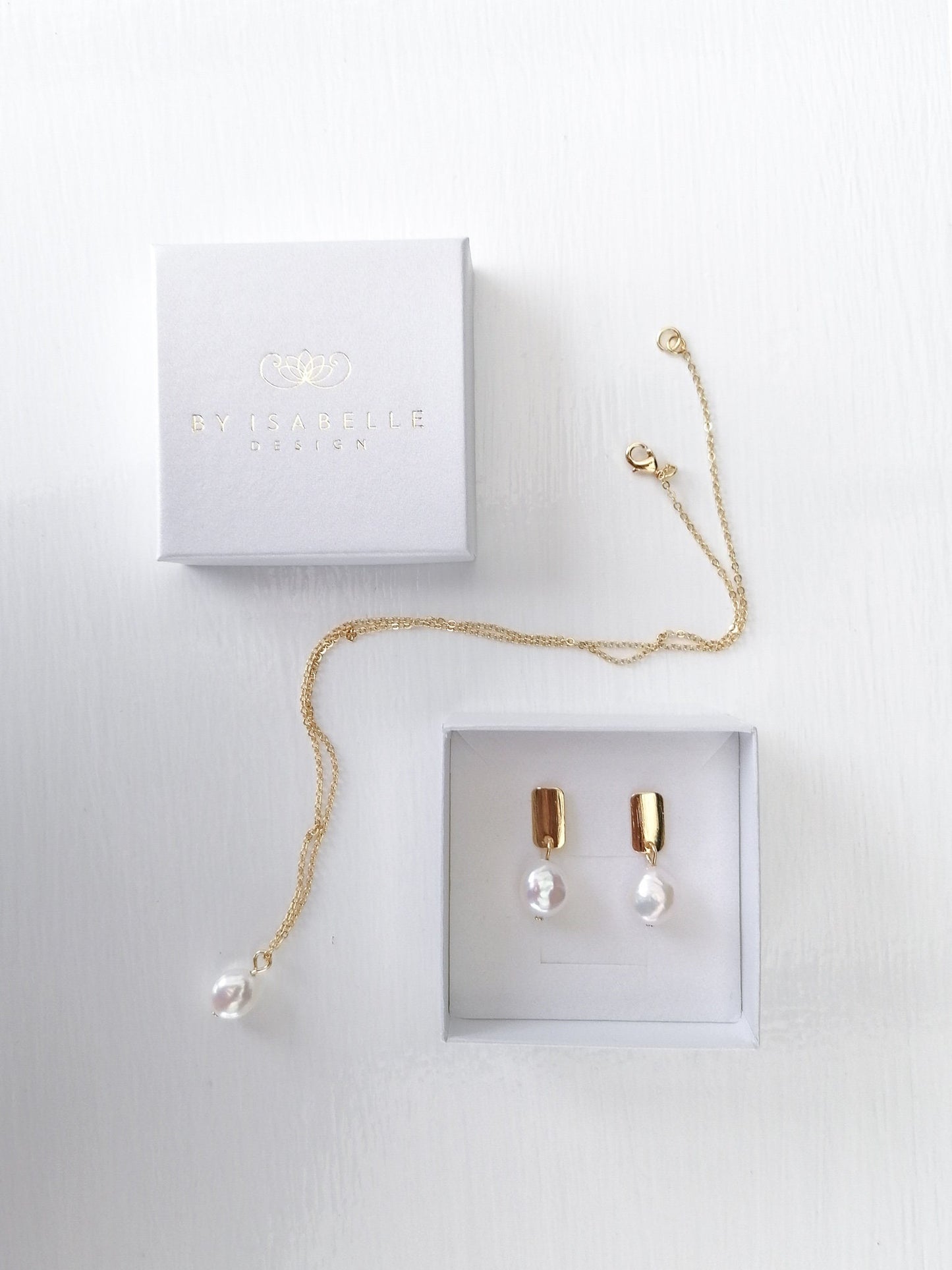Thea earrings - gold filled
