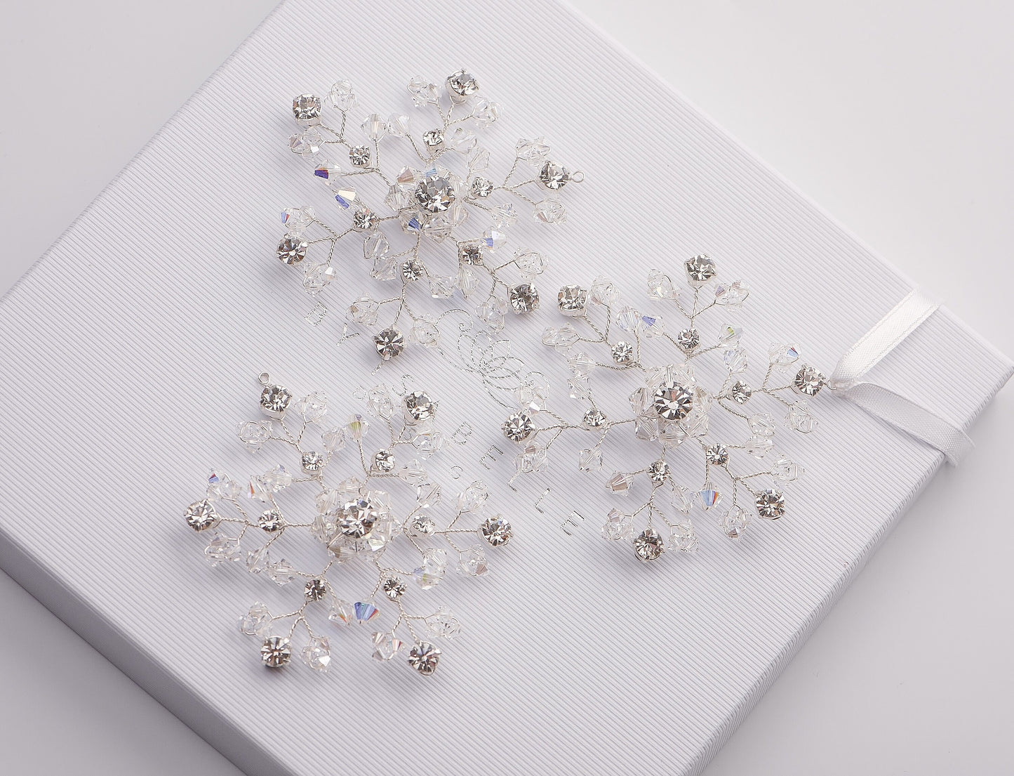 Snowflake - crystal ornament
