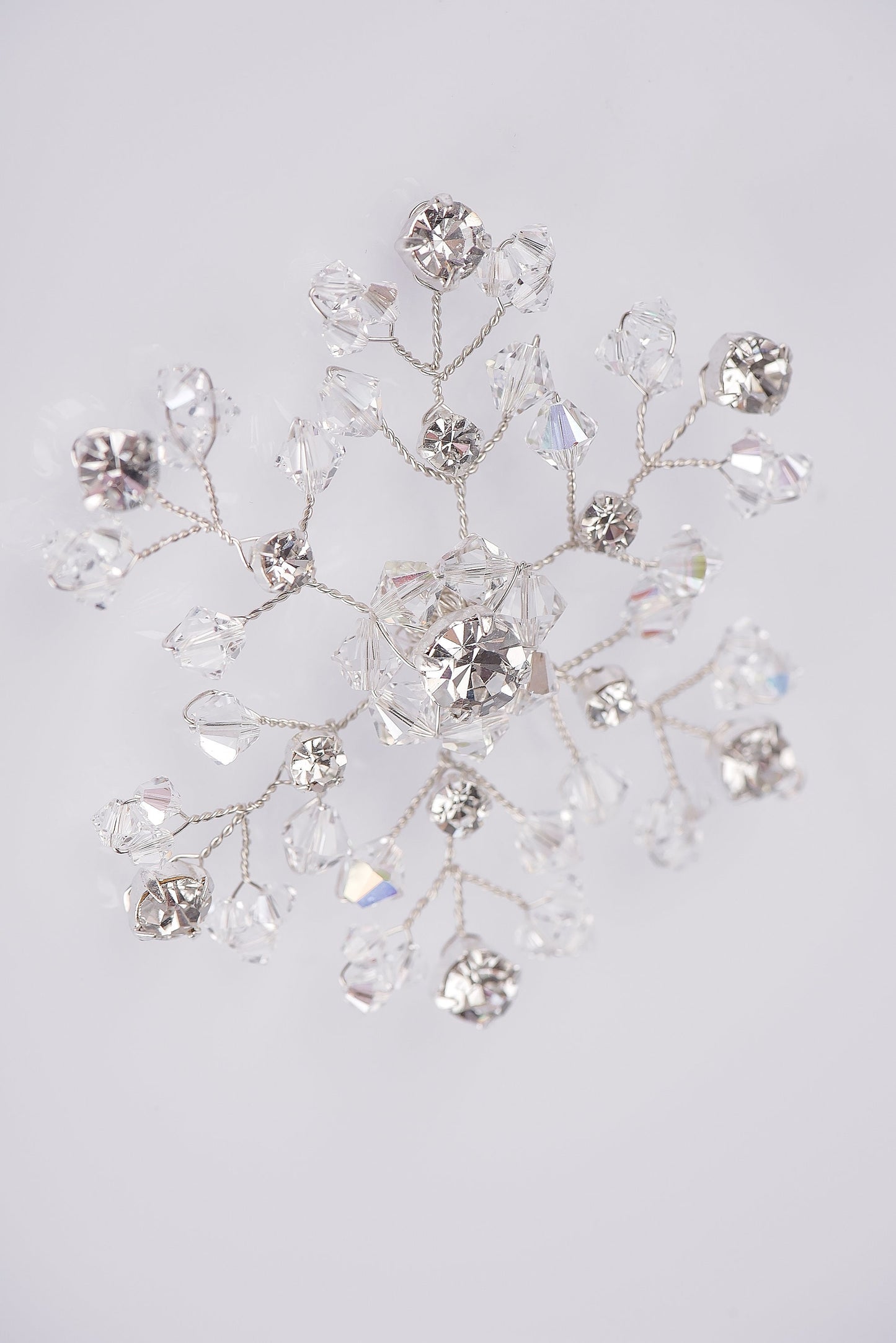 Snowflake - crystal ornament