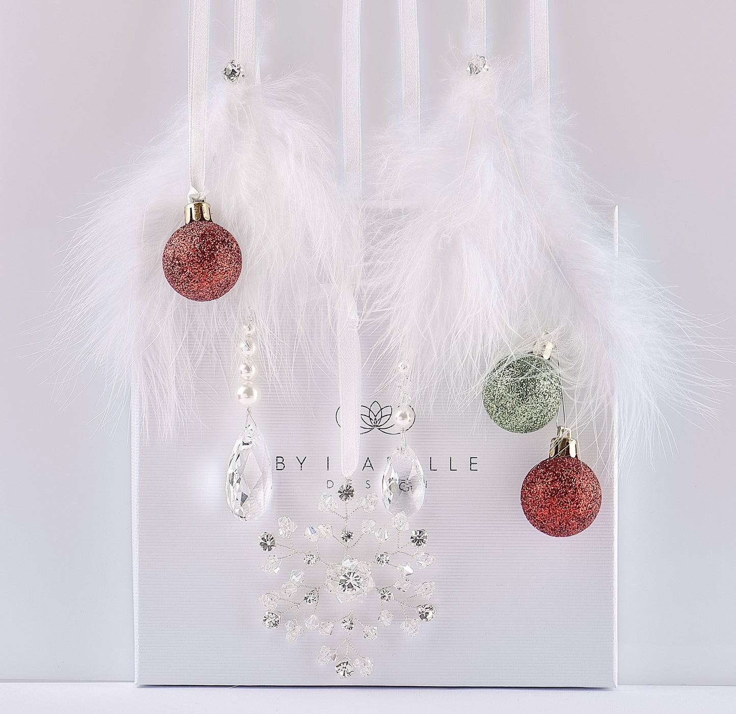 Snowflake - crystal ornament