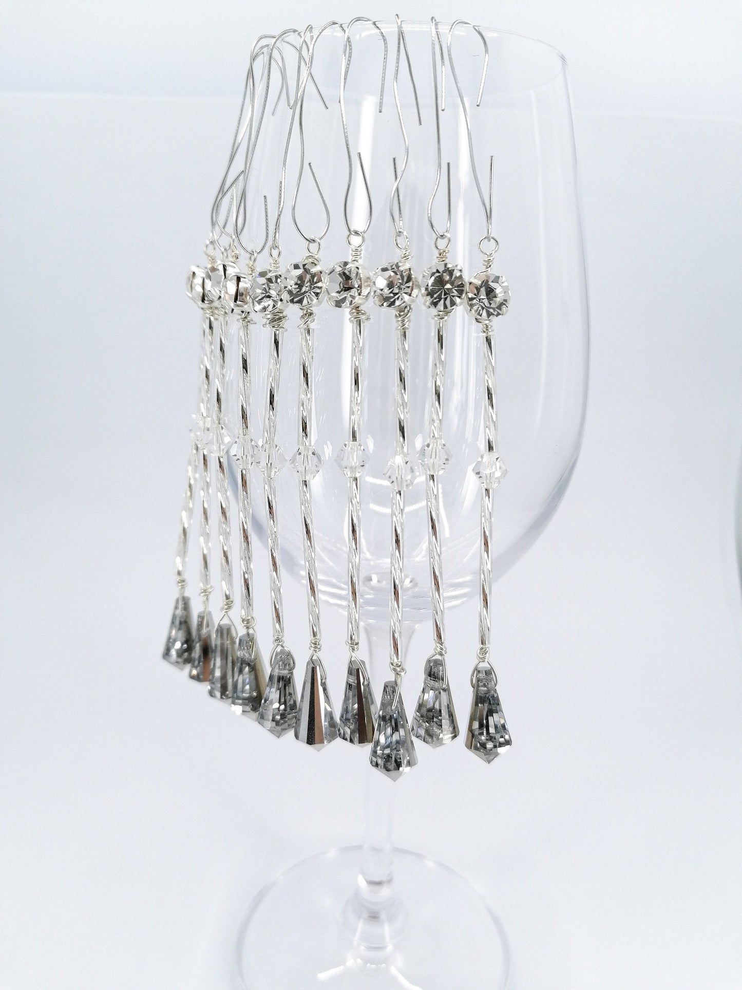 Preciosa crystal icicle ornaments