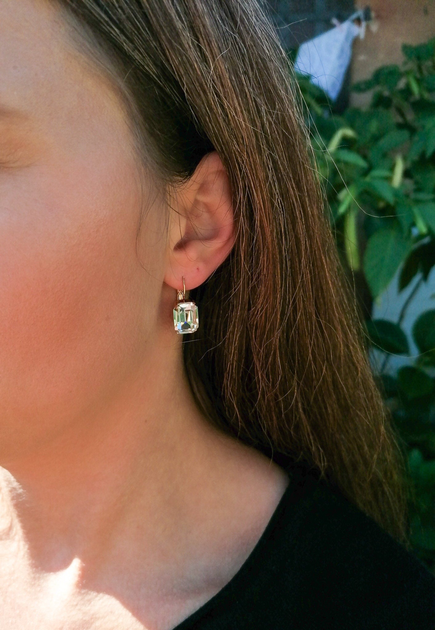 Nova earrings - clear