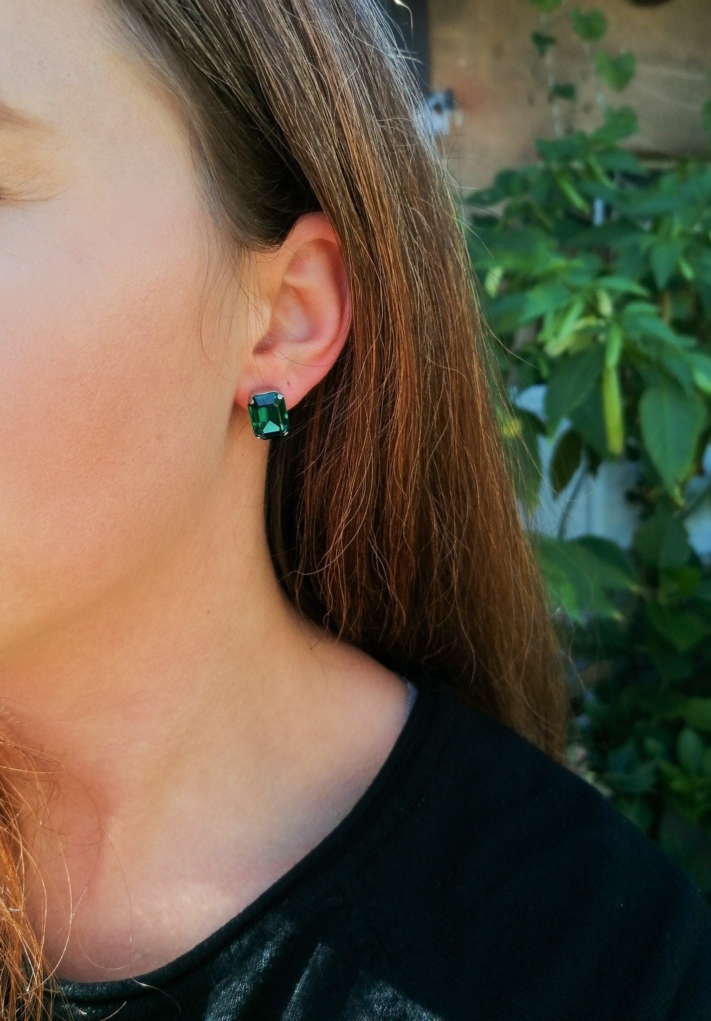 Nova STUD earrings - clear