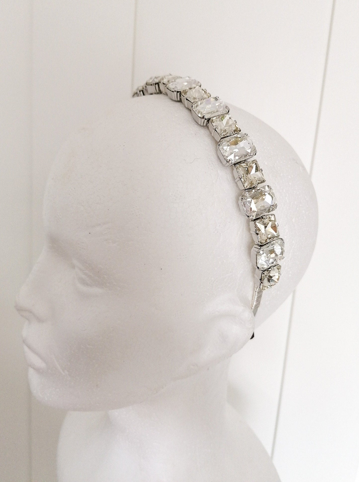Emily headband - silver
